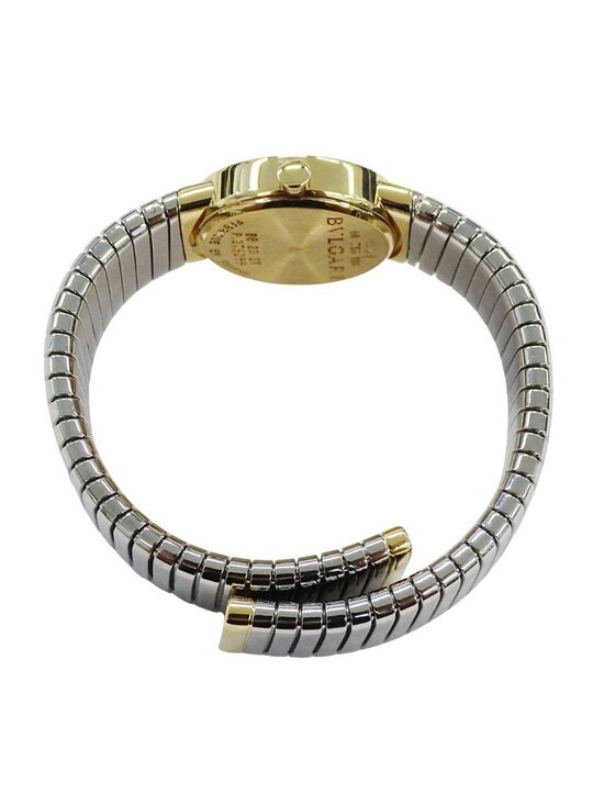 Bvlgari Watch Tobogas Diamond Quartz Stainless SS L Bangle Round Polished main image 7
